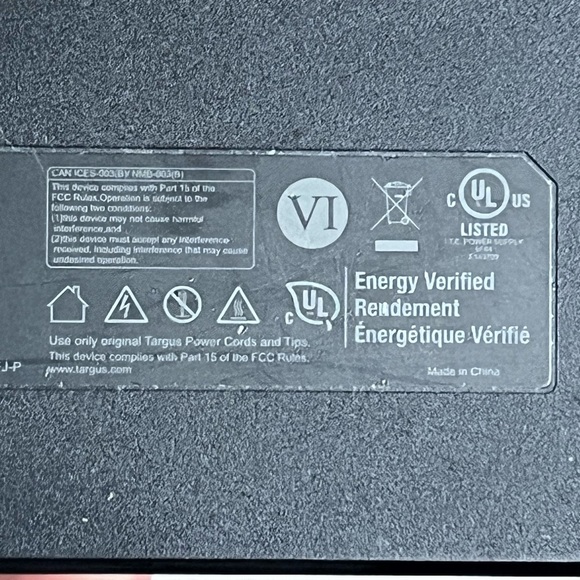 TARGUS DELL 90W Laptop Charger universal computer power adaptor - Picture 5 of 10